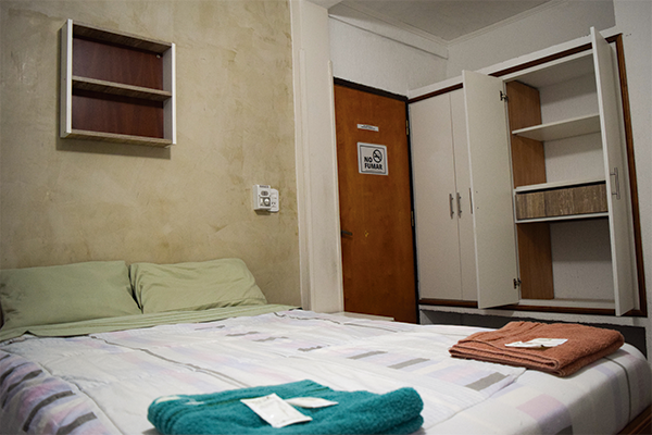 Cabaña con parrilla